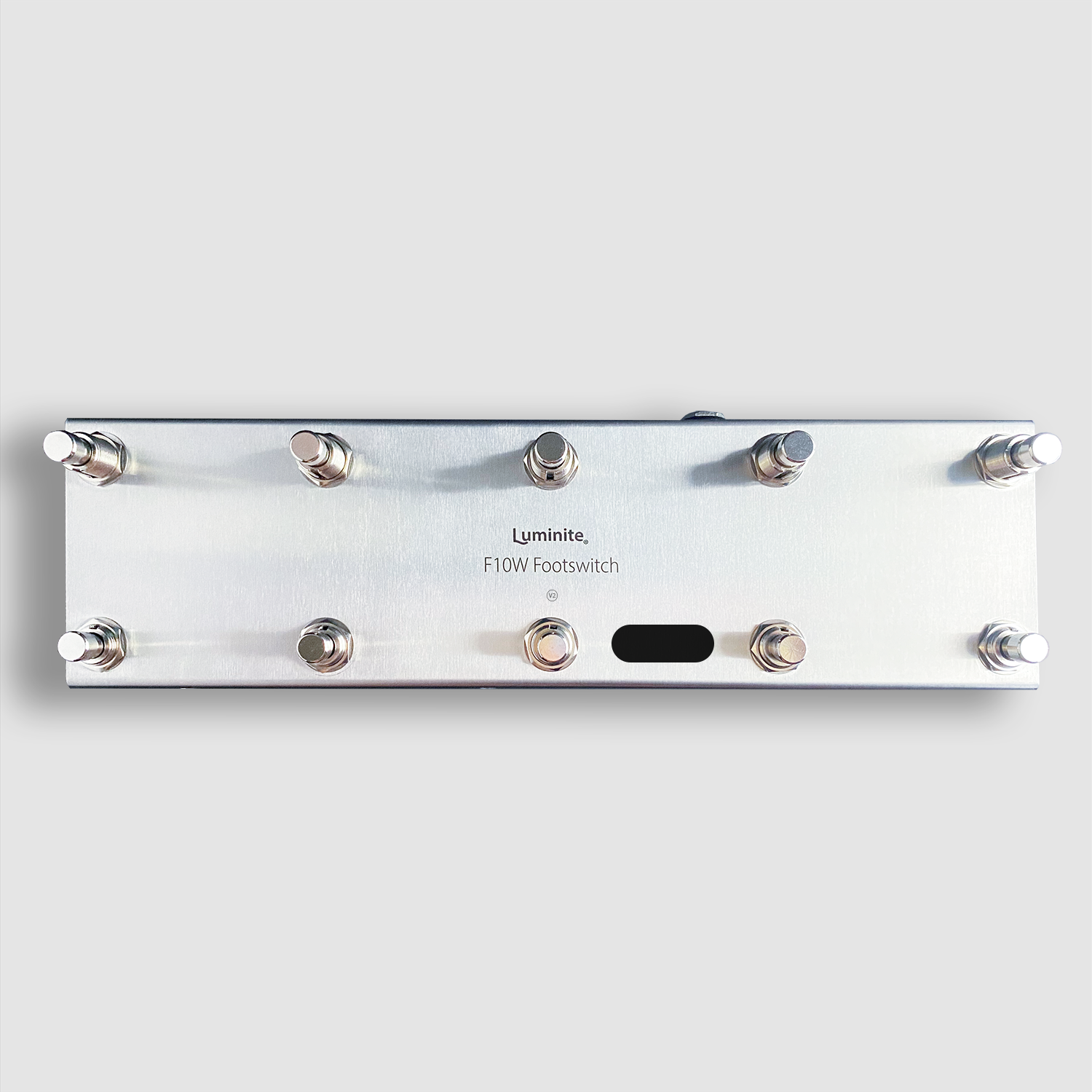 footswitch pedal F10W Wireless Footswitch Pedal V2 – Luminite Effect Pedals
