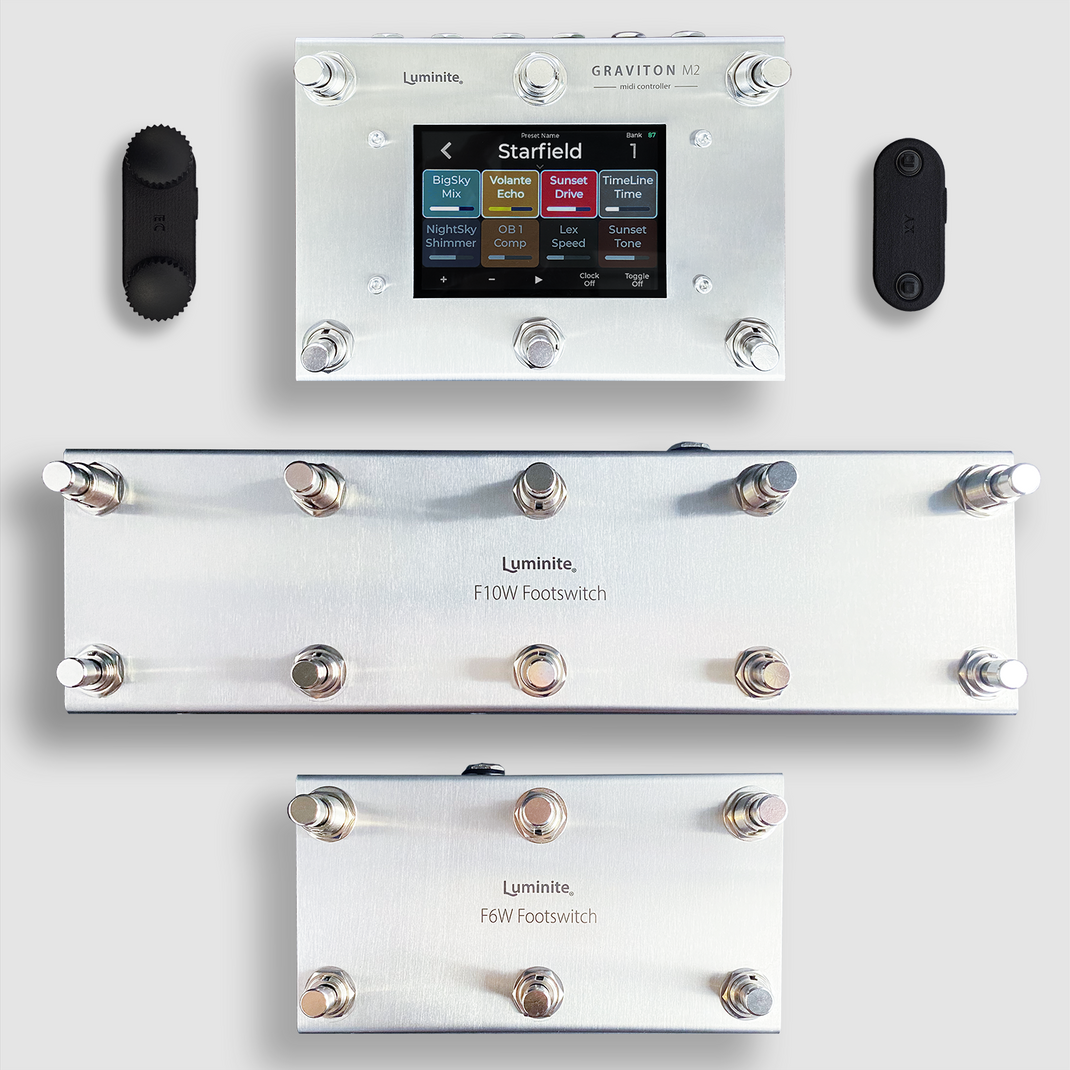 Leuminite Graviton M2 MIDI Controller – Luminite Effect Pedals